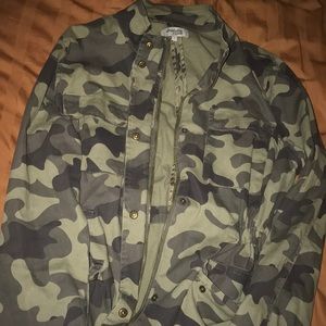Charlotte Russe camo jacket